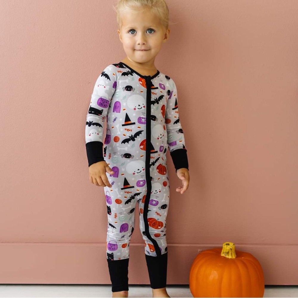 Little Sleepies Spooky Cute Halloween Pajamas 12-18M